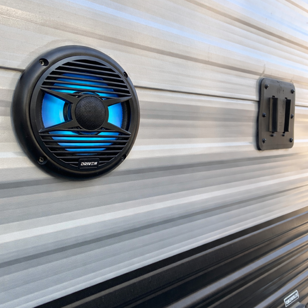 DR5.25LEDB : 5.25in Outdoor Led Speaker Black