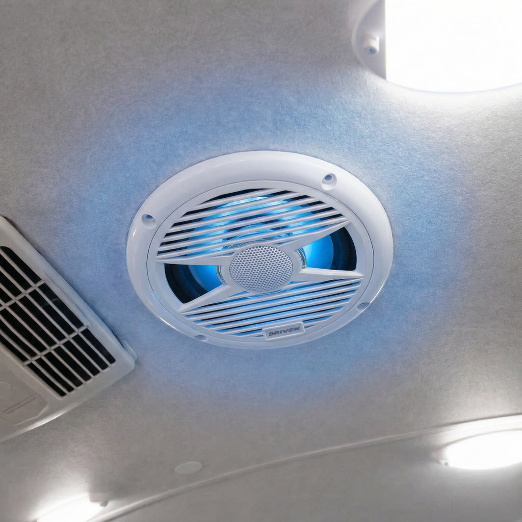 DR5.25LEDW : 5.25in Led Speaker White