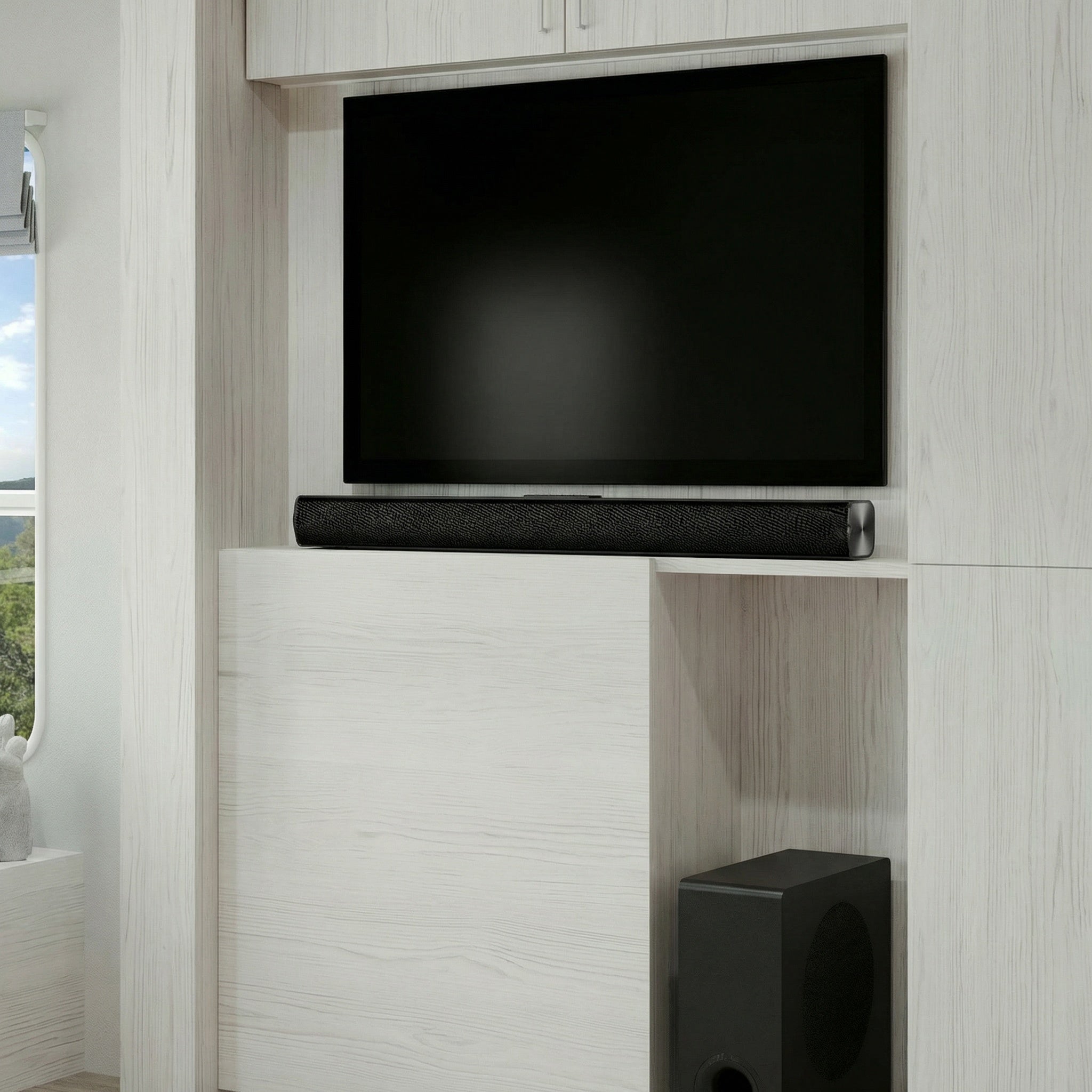 DRSB-SW30-G : 30" SOUNDBAR WITH EXTERNAL BT SUBWOOFER