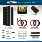 DSLR-400WK2 : Driven 400W Solar Panel Kit