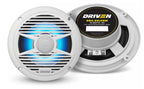 DR5.25LEDW : 5.25in Led Speaker White