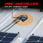 DSLR-PT1 : RV MC4 Roof Pass-Through Bracket