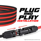 DSW10G20RB/PR : 10AWG MC4 6M MC4 CABLE (RED+BLACK)