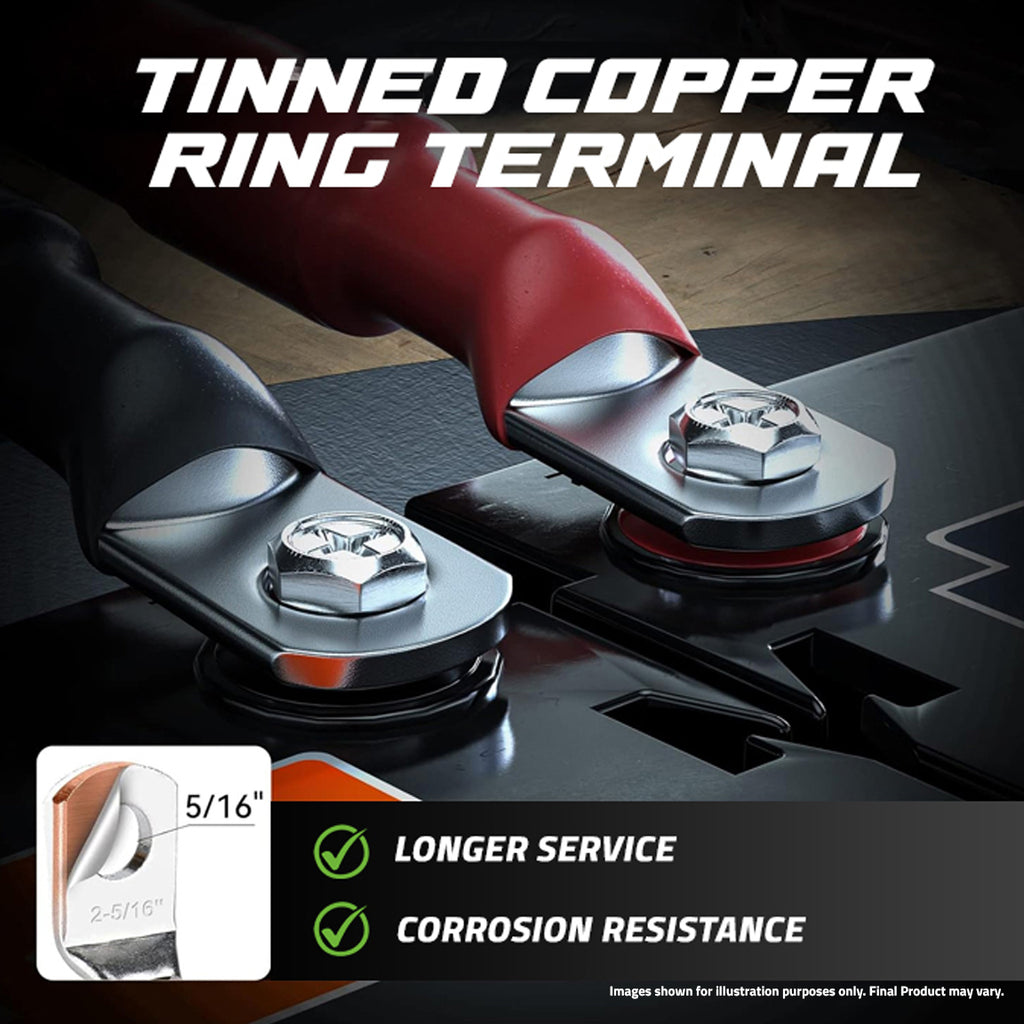 DSW8G10RB/PR : 8.5 3M CABLE (RED+BLACK)