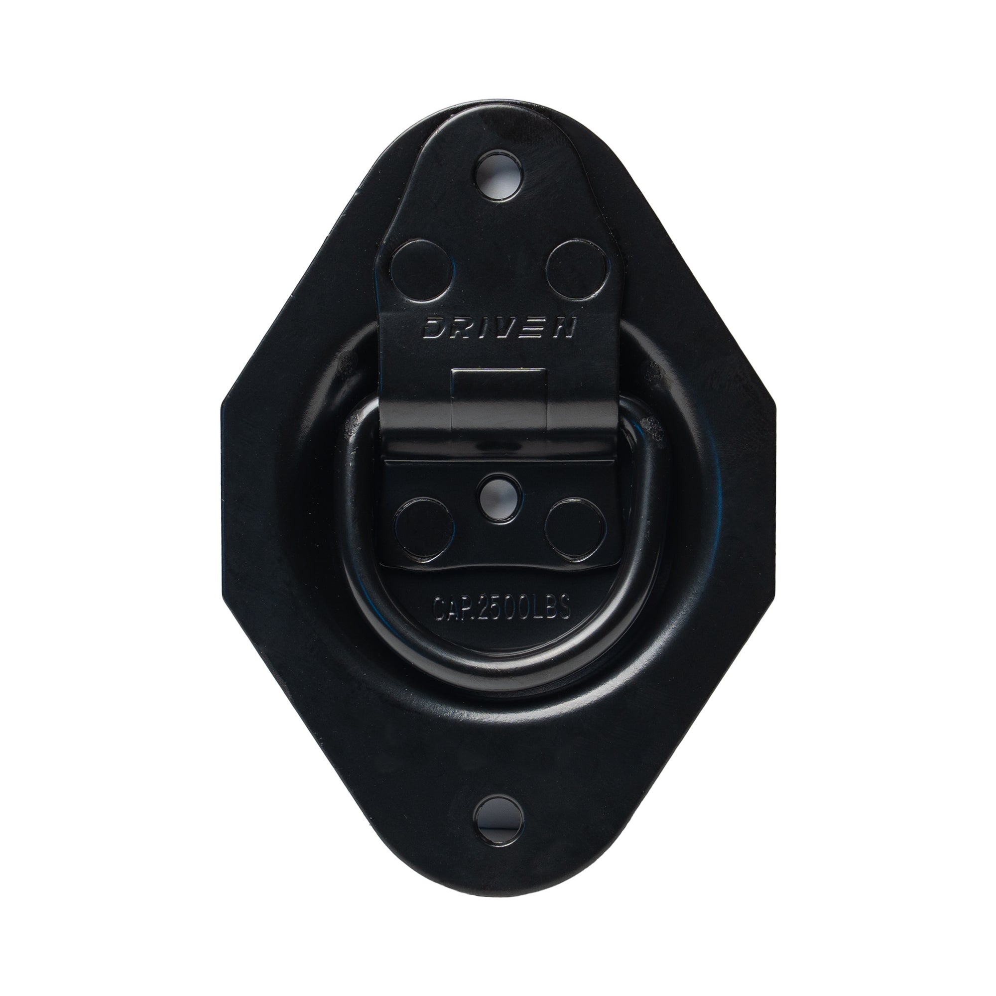 DR2500B : 2500 Lbs Flush Mounted D-Ring (Black)
